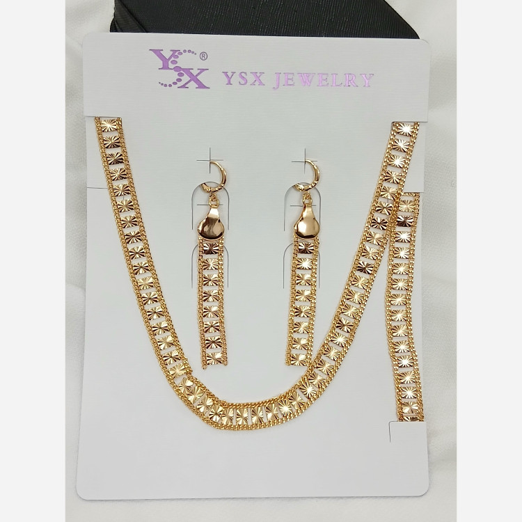 سرویس زنانه حصیری طلایی برند ysx خاص