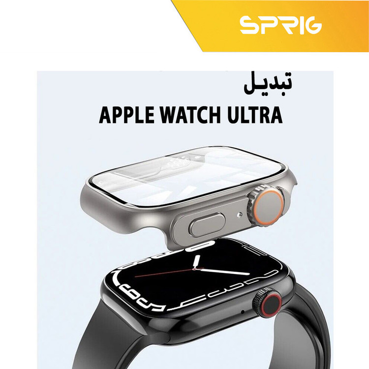 کاور اسپریگ مدل Switch مناسب برای اپل واچ Series SE 2022 Aluminum Case 40mm / SE 2021 Aluminum Case 40mm / Series 5 40mm / Series 6 40mm / Series 4 40mm به همراه محافظ صفحه نمایش
