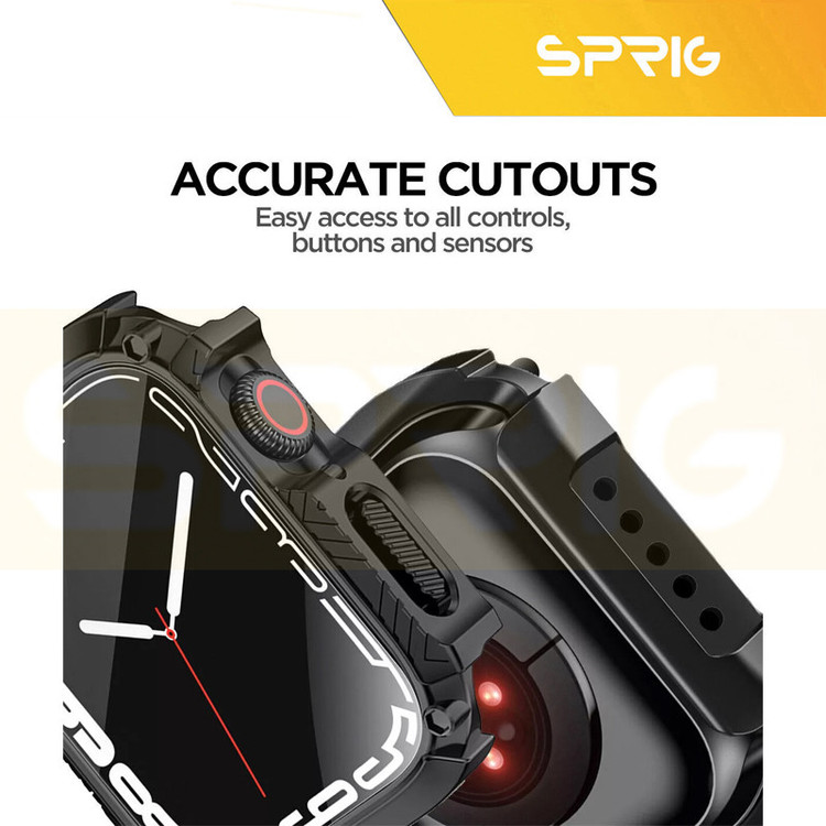 کاور اسپریگ مدل Armor Guard مناسب برای ساعت هوشمند ویرفیت HK9 Ultra 2 به همراه محافظ صفحه نمایش