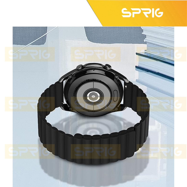 بند اسپریگ مدل Silicone Magnetic Link GRY TW مناسب برای ساعت هوشمند ایمیکی SF1 / SF1E / SE1 / ST1