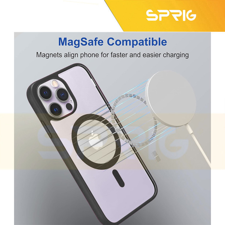 کاور اسپریگ مدل Bumper Magsafe مناسب برای گوشی موبایل اپل Iphone 14 Pro