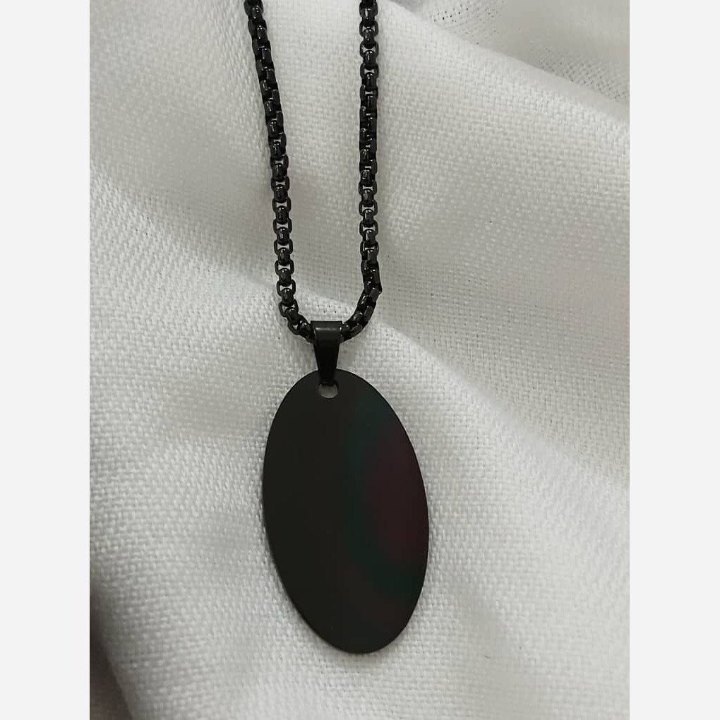 گردنبند ساده مخصوص حکاکی