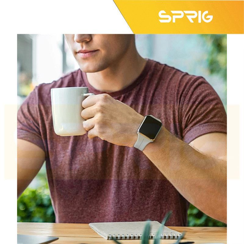 بند اسپریگ مدل Magnetic silicon مناسب برای اپل واچ سری اپل واچ Ultra 2 49mm