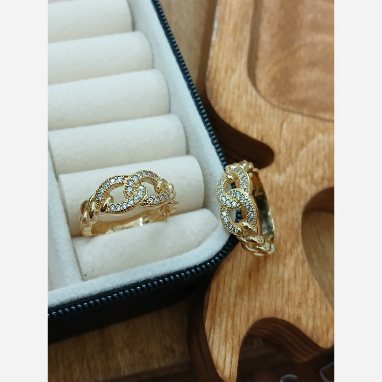 انگشتر زنانه طلا روس کارتیر کد39474