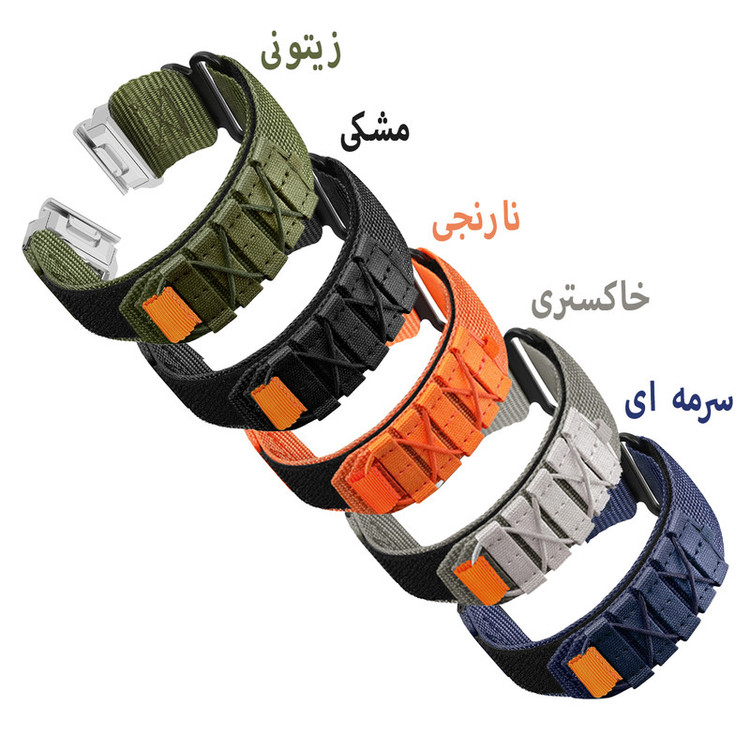 بند اسپریگ مدل Outdoor Qickfit BIS6 مناسب برای ساعت هوشمند گارمین COROS VERTIX 2 (Size 26mm)