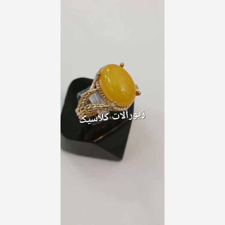 انگشتر زنانه شرف الشمس پر کار