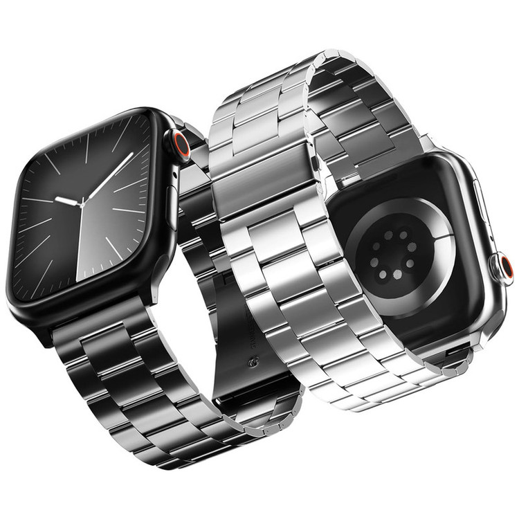 بند اسپریگ مدل 3Bead MixC مناسب برای اپل واچ سایز 46 mm سری 10 مجموعه دو عددی
