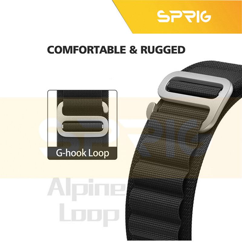 بند اسپریگ مدل Loop Alpine TW مناسب برای ساعت هوشمند کیو سی وای GTC / GTS