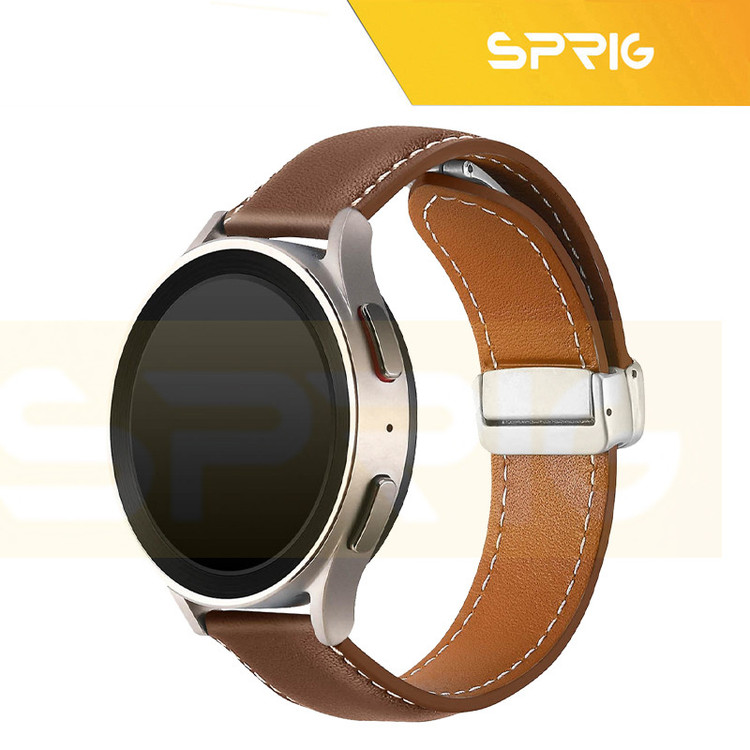 بند اسپریگ مدل Magnetic Leather TW مناسب برای ساعت هوشمند هایلو GS / GST / GST Lite / LS02 Pro / Solar LS05 / Solar Plus RT3 / Solar Lite / RT2 / RS3 / RT LS05s