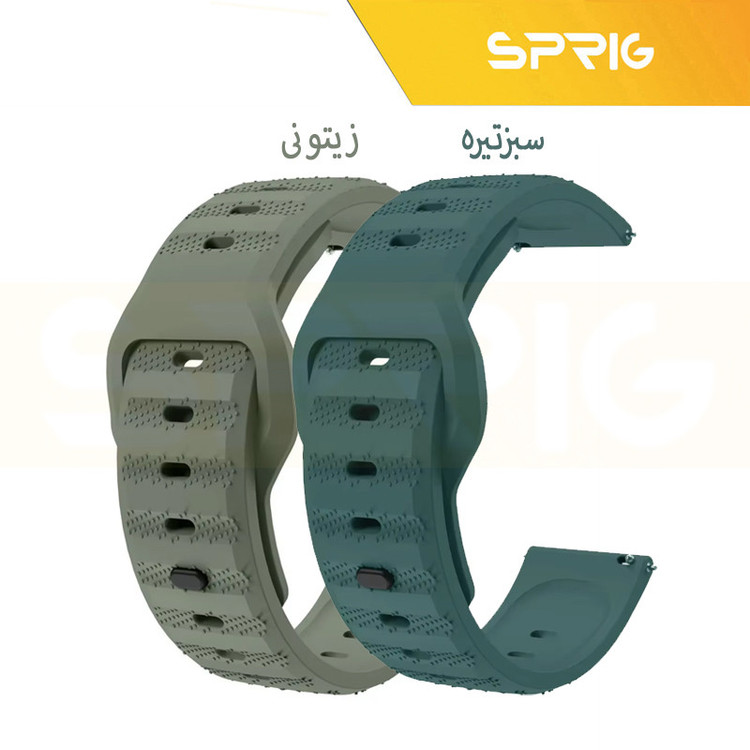 بند اسپریگ مدل Spig Sport TW مناسب برای ساعت هوشمند گلوریمی M2 / M2 Pro / M2 Max