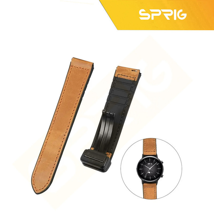 بند اسپریگ مدل Magnetic Soft Leather TW مناسب برای ساعت هوشمند ایمیکی SF1 / SF1E / SE1 / ST1