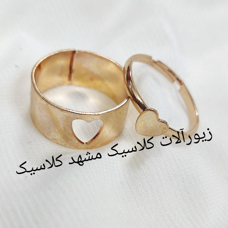حلقه ست مکمل سه رنگ مختلف