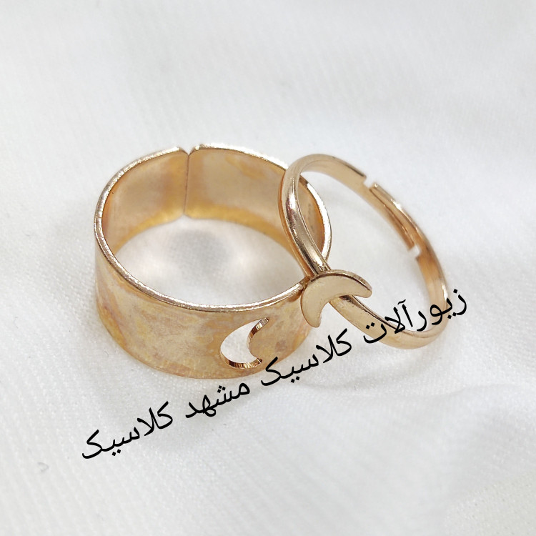 حلقه ست مکمل سه رنگ مختلف