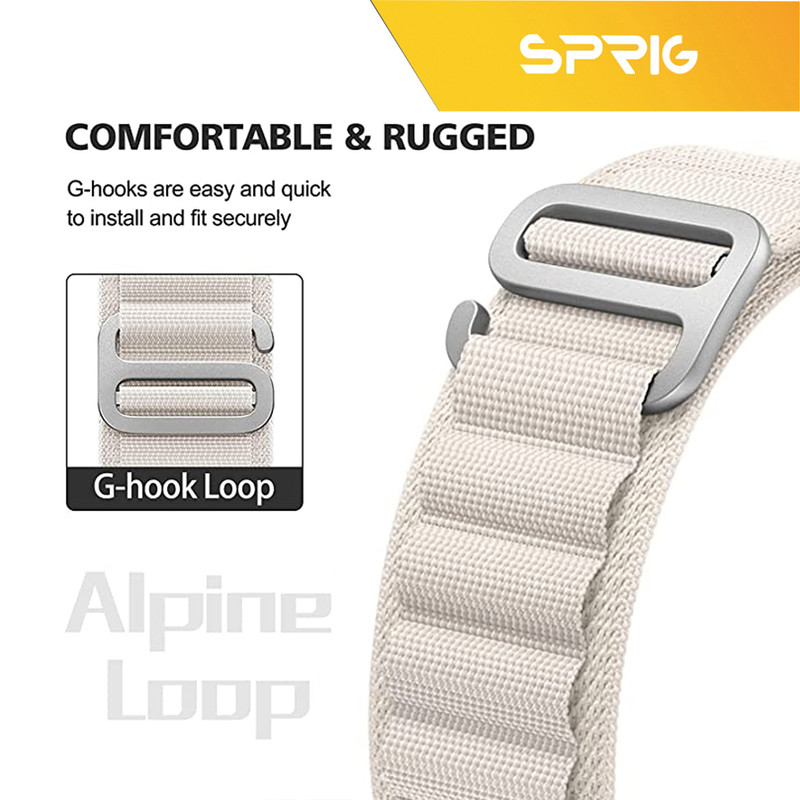 بند اسپریگ مدل Loop Alpine TW مناسب برای ساعت هوشمند شیائومی S1 / S1 Active / S1 GL