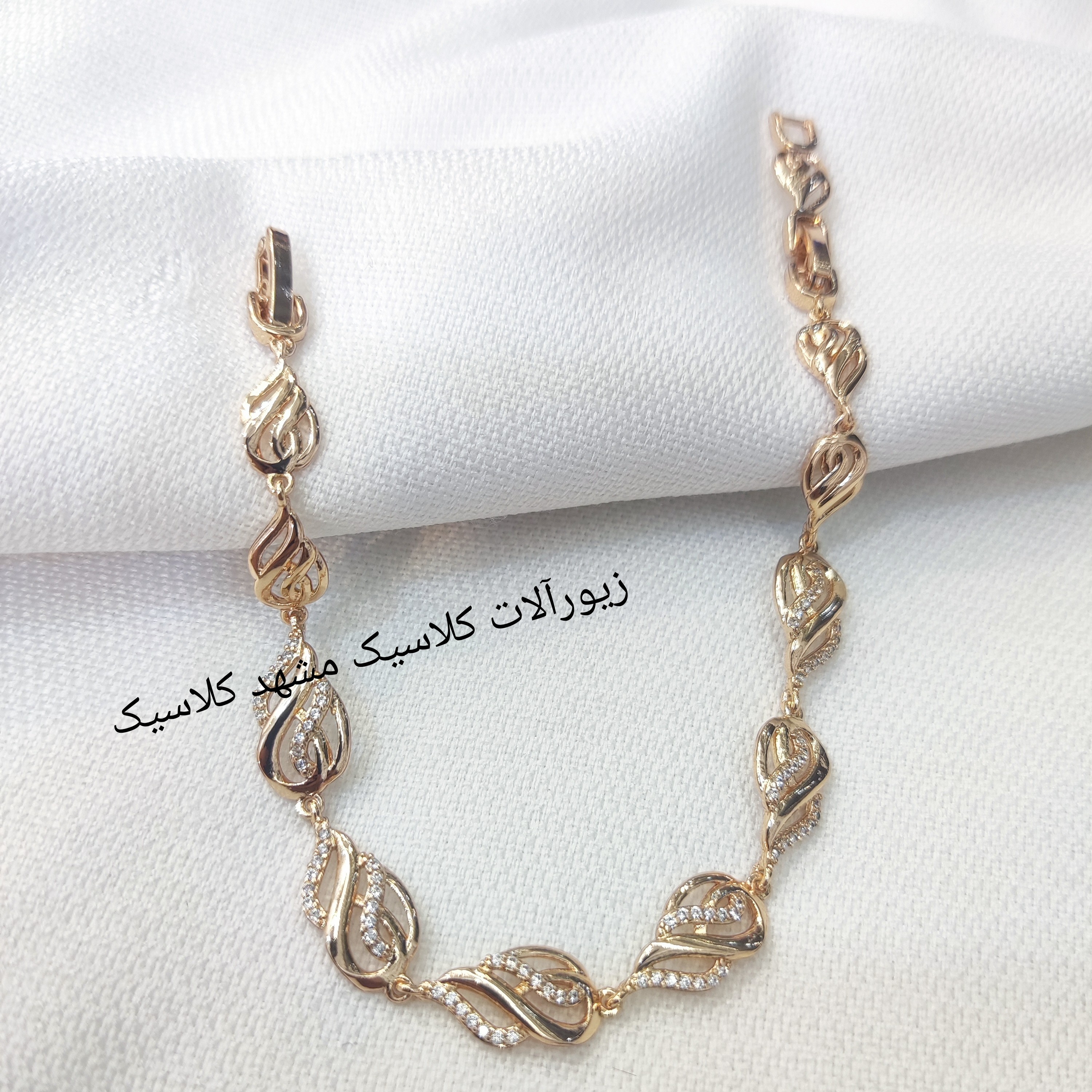 دستبند ژوپینگ اصلی زنانه بسیار شیک مخصوص خاص پوشان عزیز