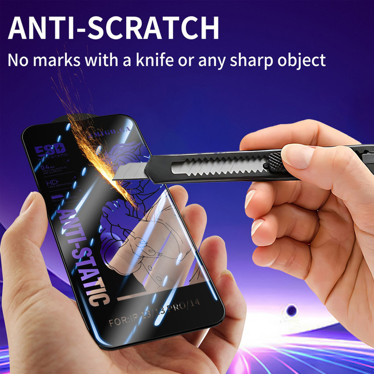 محافظ صفحه نمایش آنتی استاتیک اسپریگ مدل Amigo_Ans مناسب برای گوشی موبایل سامسونگ Galaxy A12 / A02 / A02s / A13 4G / A13 5G / A03 / A04 / A04s / A23 / M12