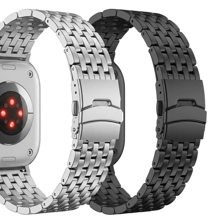 بند فلزی اسپریگ مدل 7BIX SK W8 مناسب برای ساعت هوشمند سامسونگ Galaxy Watch 8 40mm / 8 44mm / 8 Classic 46mm