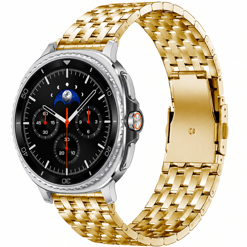 بند فلزی اسپریگ مدل 7BIX SK W8 مناسب برای ساعت هوشمند سامسونگ Galaxy Watch 8 40mm / 8 44mm / 8 Classic 46mm