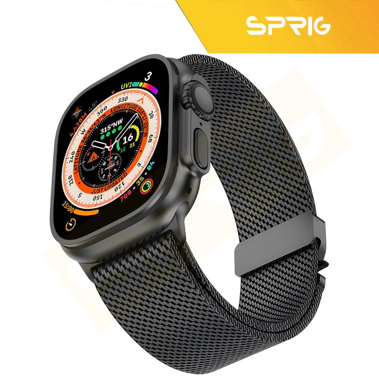 بند اسپریگ مدل ORG Milanese Guard مناسب برای اپل واچ Ultra / Ultra 2 49mm به همراه کاور