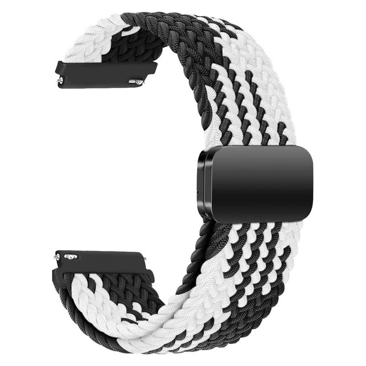 بند اسپریگ مدل Braided MAG BL-WH مناسب برای ساعت هوشمند سامسونگ GalaxyWatch 4 40mm / Watch 5 40mm به همراه کاور