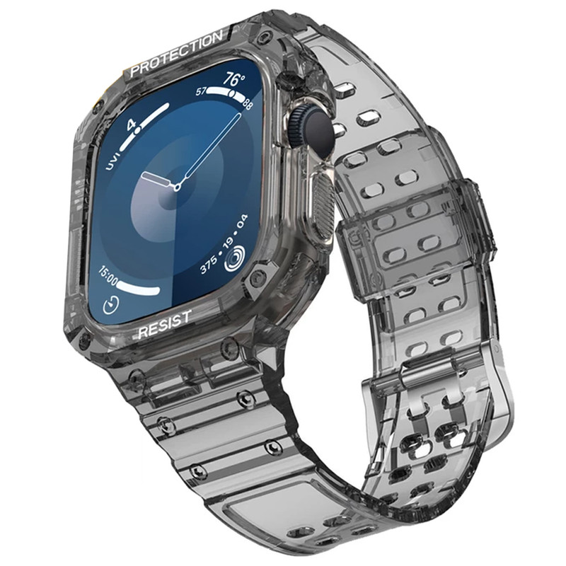 بند اسپریگ مدل CLR Resist G-Shock مناسب برای اپل واچ Series SE 2022 44mm / SE 2021 44mm / Series 5 44mm / Series 6 44mm / SE 44mm