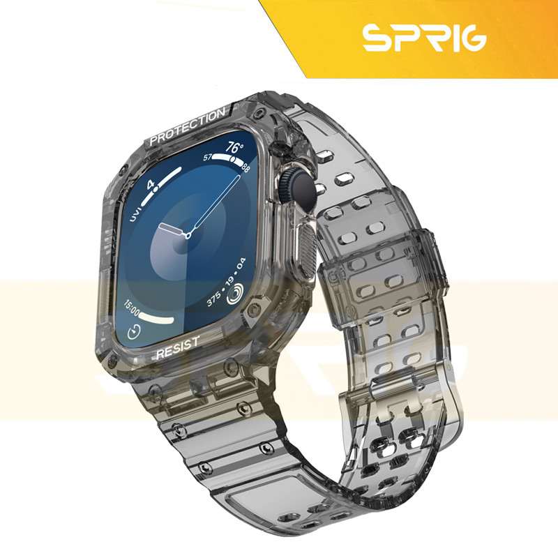 بند اسپریگ مدل CLR Resist G-Shock مناسب برای اپل واچ Series SE 2022 44mm / SE 2021 44mm / Series 5 44mm / Series 6 44mm / SE 44mm