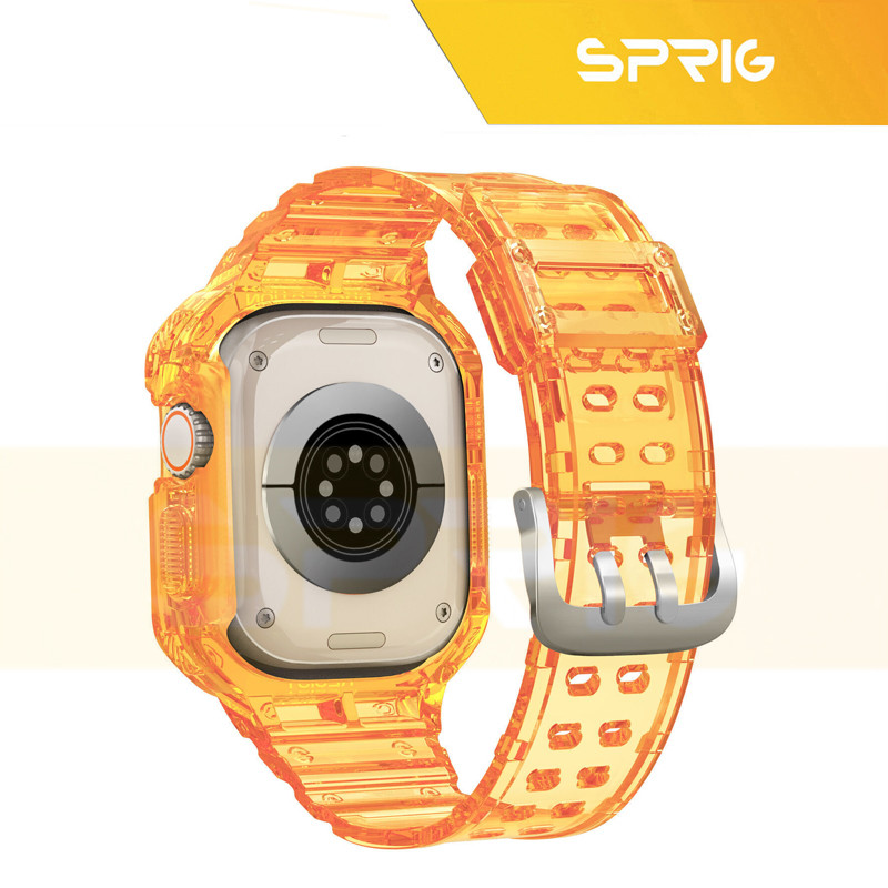 بند اسپریگ مدل CLR Resist G-Shock مناسب برای اپل واچ Series SE 2022 44mm / SE 2021 44mm / Series 5 44mm / Series 6 44mm / SE 44mm