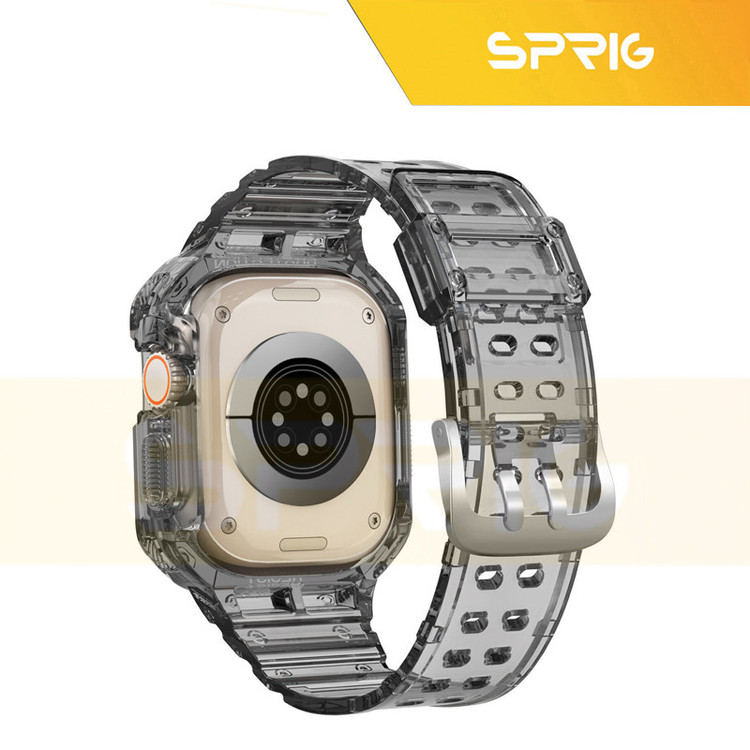 بند اسپریگ مدل CLR Resist G-Shock مناسب برای اپل واچ Series SE 2022 44mm / SE 2021 44mm / Series 5 44mm / Series 6 44mm / SE 44mm