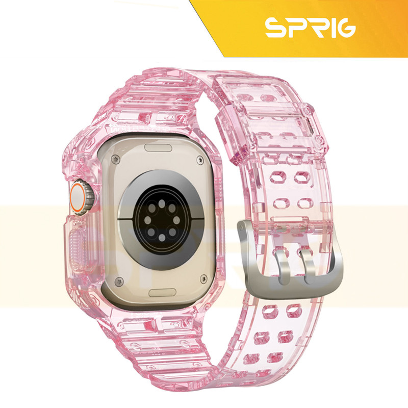 بند اسپریگ مدل CLR Resist G-Shock مناسب برای اپل واچ Series SE 2022 44mm / SE 2021 44mm / Series 5 44mm / Series 6 44mm / SE 44mm