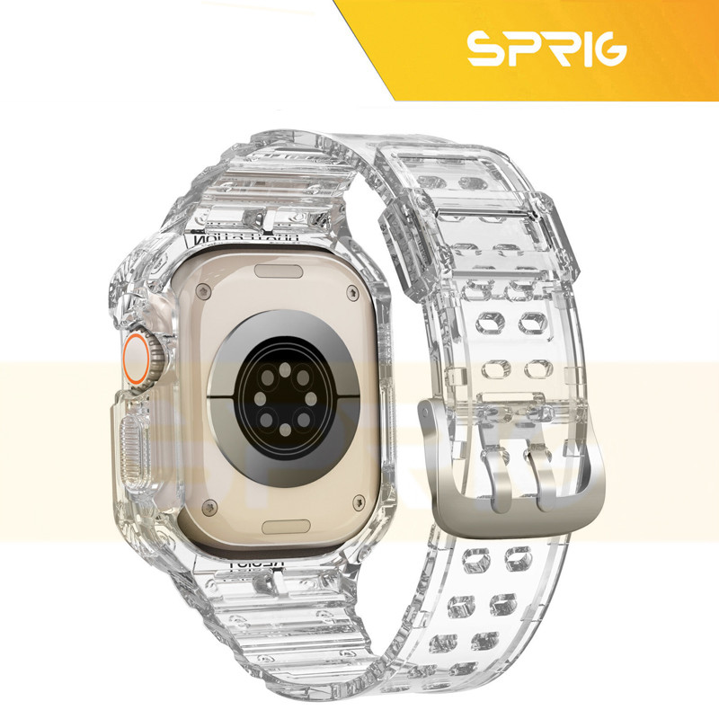 بند اسپریگ مدل CLR Resist G-Shock مناسب برای اپل واچ Series SE 2022 44mm / SE 2021 44mm / Series 5 44mm / Series 6 44mm / SE 44mm