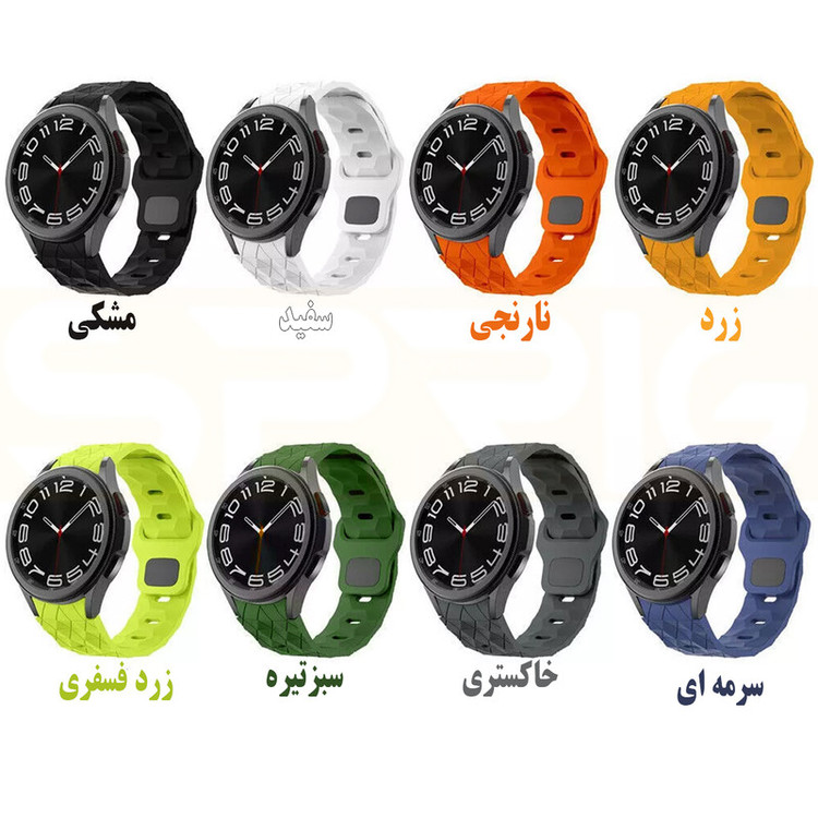 بند اسپریگ مدل Loz ORG مناسب برای ساعت هوشمند سامسونگ Galaxy Watch 6 40mm / 44mm / Classic 43mm / Classic 47mm
