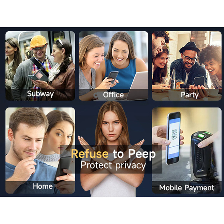 محافظ صفحه نمایش حریم شخصی اسپریگ مدل PVC_SPG2 مناسب برای گوشی موبایل شیائومی Redmi K50 / K50 Pro / K50 Pro Plus / K50 Ultra / K60E / Note 12 Pro Speed / Black Shark 5/5 Pro / Mi 12T / 12T Pro / 13T / 13T Pro بسته دو عددی