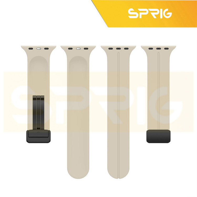 بند اسپریگ مدل Magnetic Silicon مناسب برای اپل واچ سری Series 9 45mm