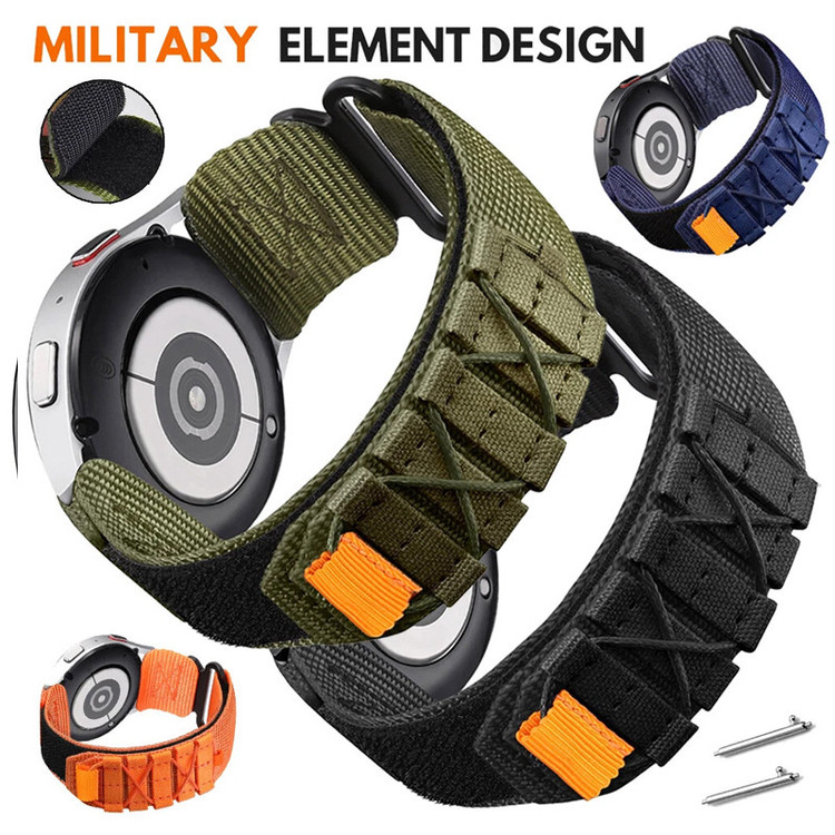 بند اسپریگ مدل Nylon Outdoor مناسب برای ساعت هوشمند سامسونگ Galaxy Watch 5 44mm