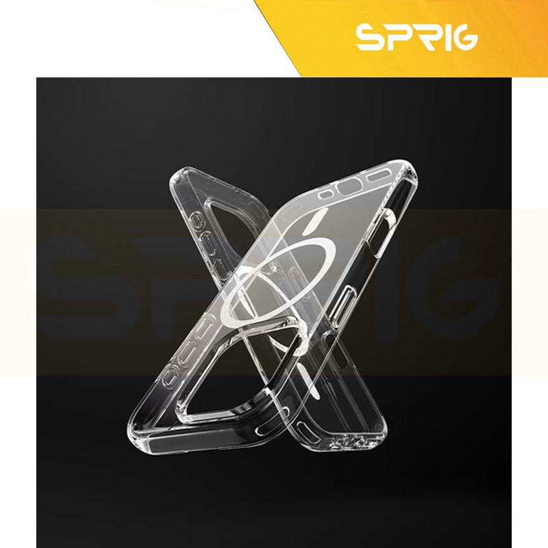 کاور اسپریگ مدل Clear Magsafe مناسب برای گوشی موبایل اپل Iphone 16 Pro
