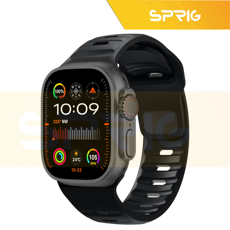 بند اسپریگ مدل Spig Amizze مناسب برای ساعت هوشمند ویرفیت HK9 ULTRA 2 MAX به همراه کاور