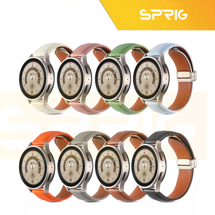 بند اسپریگ مدل Magnetic Leather TW مناسب برای ساعت هوشمند ایمیکی SF1 / SF1E / SE1 / ST1