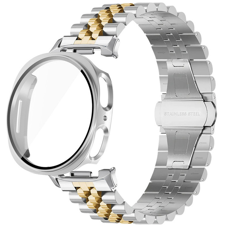 بند اسپریگ مدل 5Bead SL-DualC W8 مناسب برای ساعت هوشمند سامسونگ Galaxy Watch 8 40mm به همراه کاور