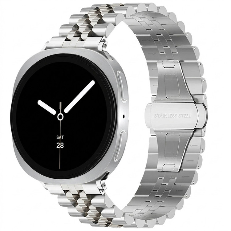 بند اسپریگ مدل 5Bead SL-DualC W8 مناسب برای ساعت هوشمند سامسونگ Galaxy Watch 8 40mm به همراه کاور