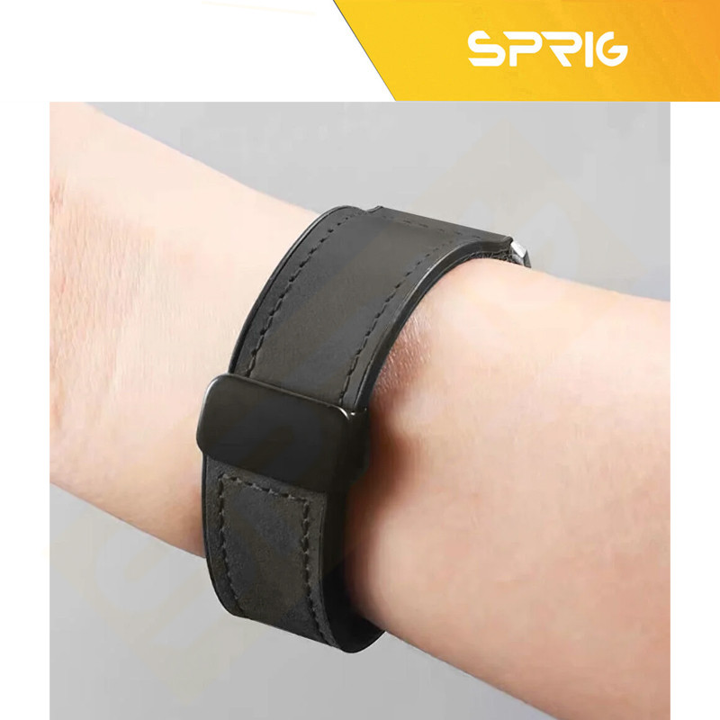 بند اسپریگ مدل Magnetic Soft Leather مناسب برای ساعت هوشمند هایلو RS4 / RS4 Plus / LS02