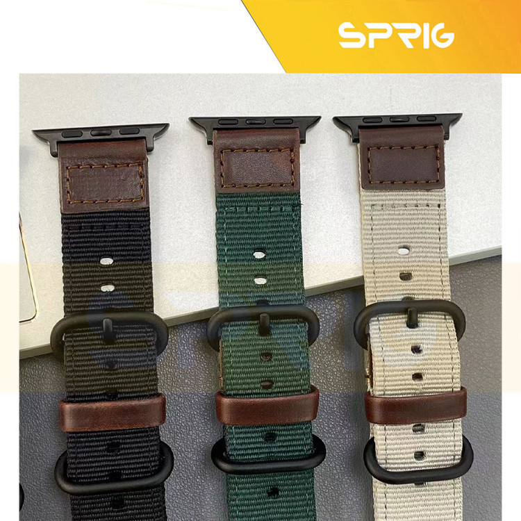 بند اسپریگ مدل URVOI مناسب برای اپل واچ Series SE 2022 44mm / SE 2021 44mm / Series 5 44mm / Series 6 44mm / SE 44mm