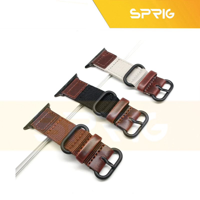 بند اسپریگ مدل URVOI مناسب برای اپل واچ Series SE 2022 44mm / SE 2021 44mm / Series 5 44mm / Series 6 44mm / SE 44mm