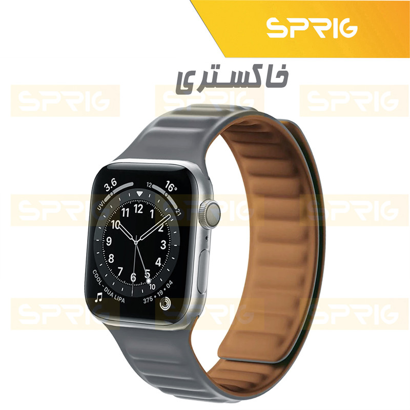 بند اسپریگ مدل Magnetic LP مناسب برای اپل واچ سری 4/5/6/Se سایز 44 میلی متری