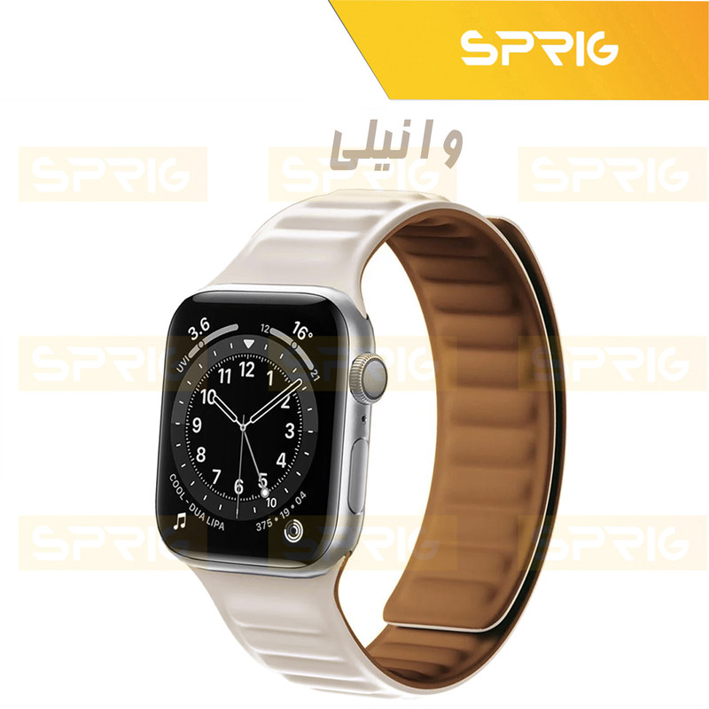 بند اسپریگ مدل Magnetic LP مناسب برای اپل واچ سری 4/5/6/Se سایز 44 میلی متری