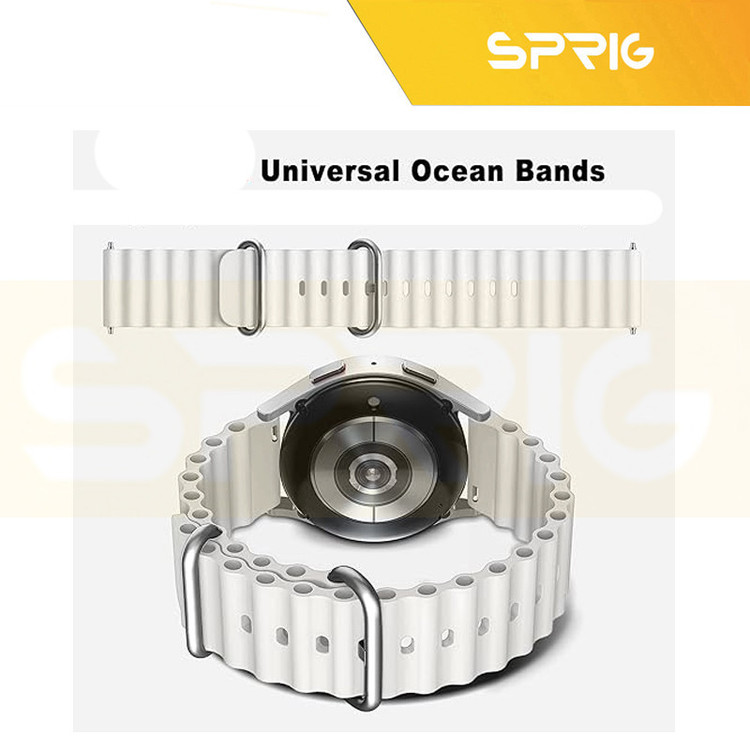 بند اسپریگ مدل Ocean SP Guard مناسب برای ساعت هوشمند سامسونگ Galaxy Watch 6 40mm به همراه کاور