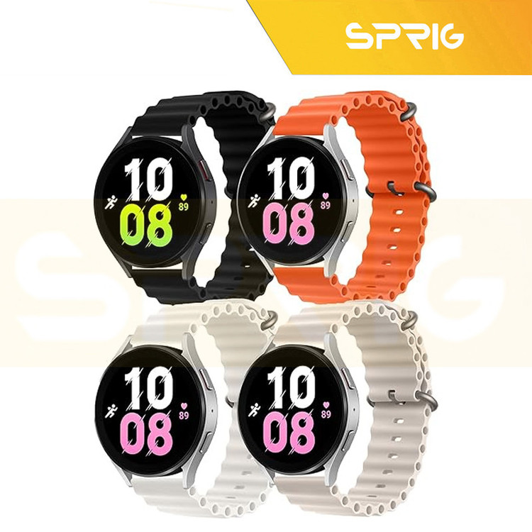 بند اسپریگ مدل Ocean SP Guard مناسب برای ساعت هوشمند سامسونگ Galaxy Watch 6 40mm به همراه کاور