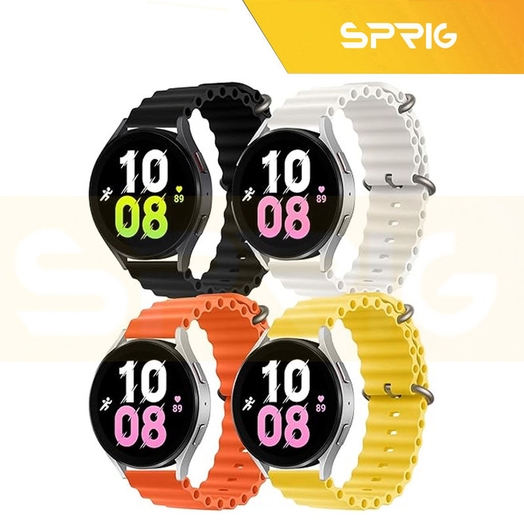 بند اسپریگ مدل Ocean SP Guard مناسب برای ساعت هوشمند سامسونگ Galaxy Watch 6 40mm به همراه کاور