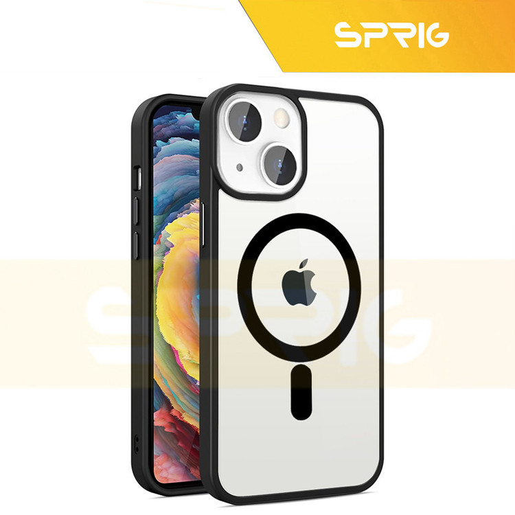 کاور اسپریگ مدل BRD Magsafe-Ring مناسب برای گوشی موبایل اپل Iphone 15 به همراه محافظ صفحه نمایش و محافظ لنز دوربین