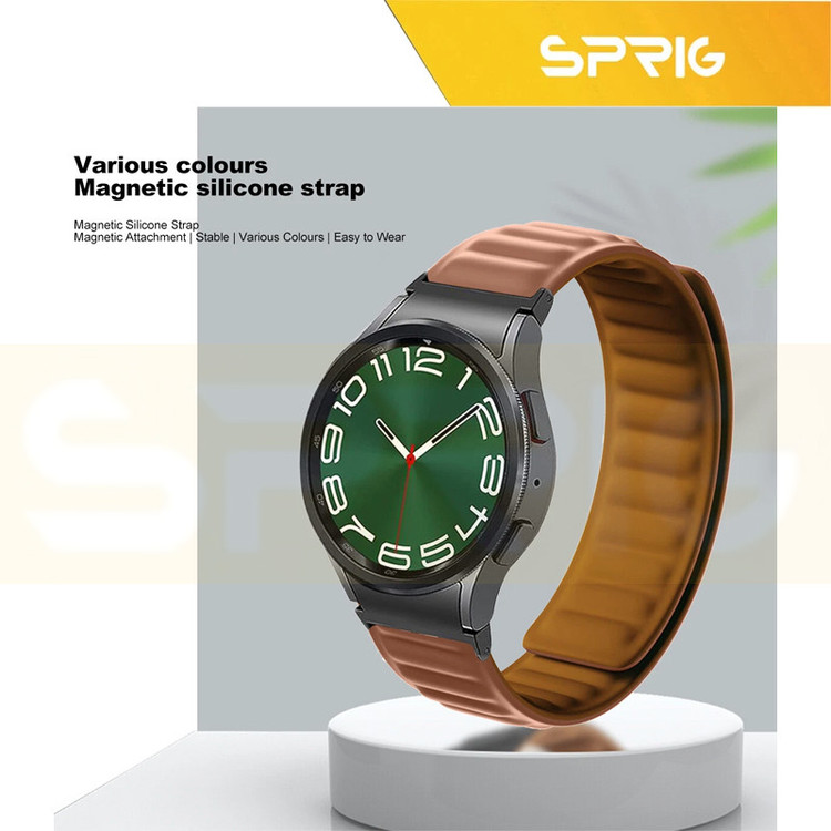 بند اسپریگ مدل Magnetic Loop ORG مناسب برای ساعت هوشمند سامسونگ Galaxy Watch 7 44mm