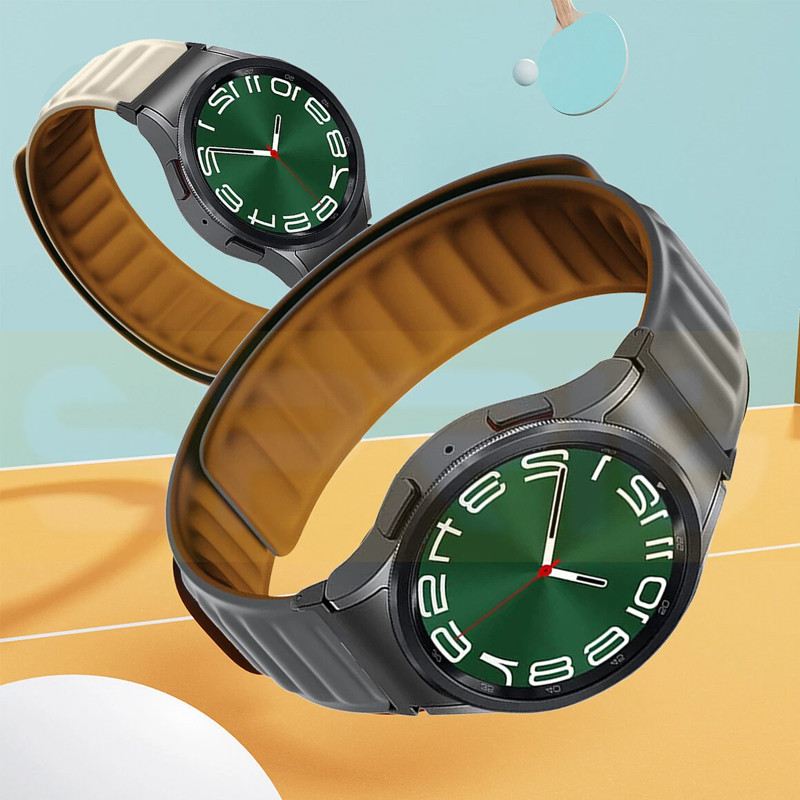 بند اسپریگ مدل Magnetic Loop ORG مناسب برای ساعت هوشمند سامسونگ Galaxy Watch 7 44mm